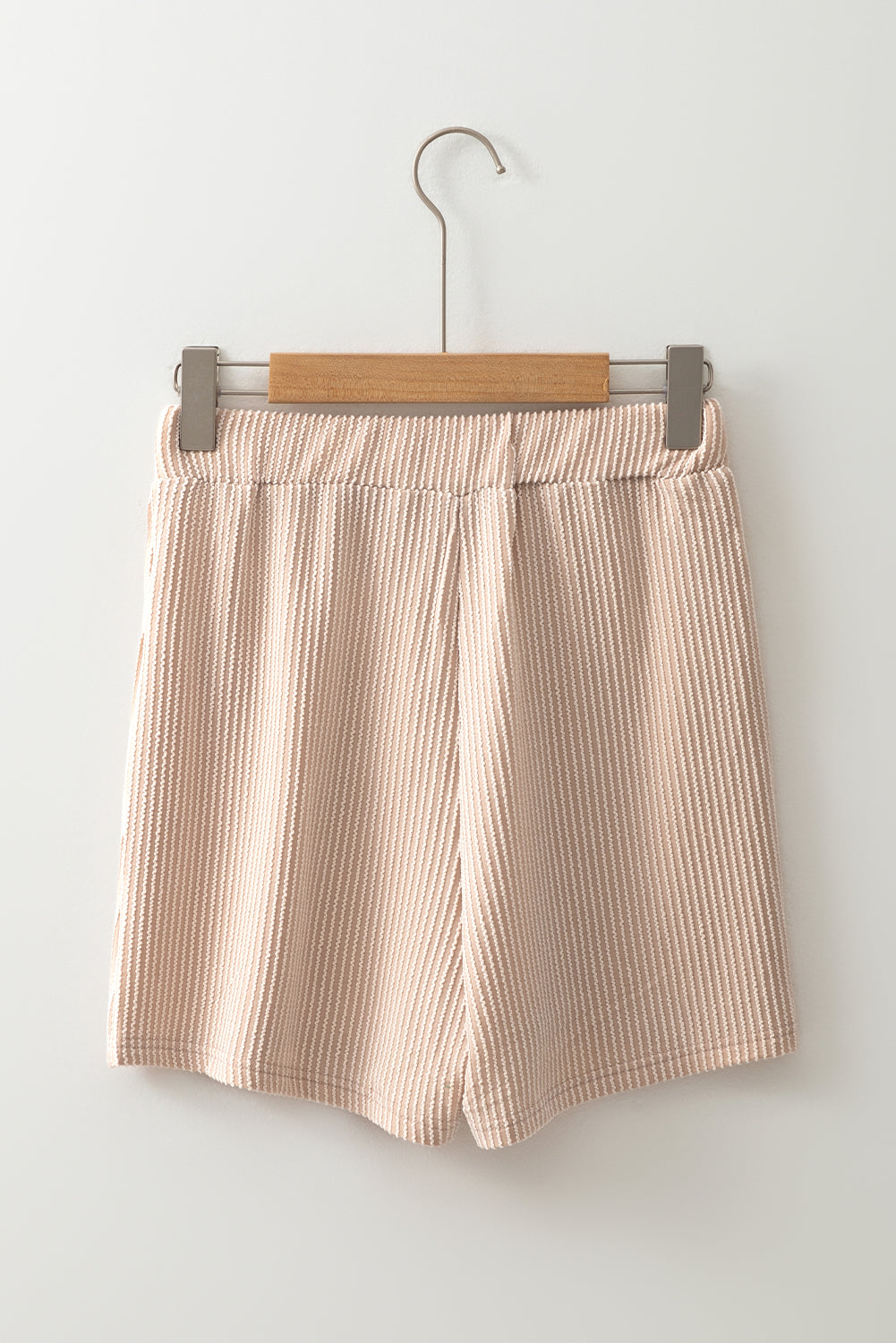 Corded High Waist Wrap Skort