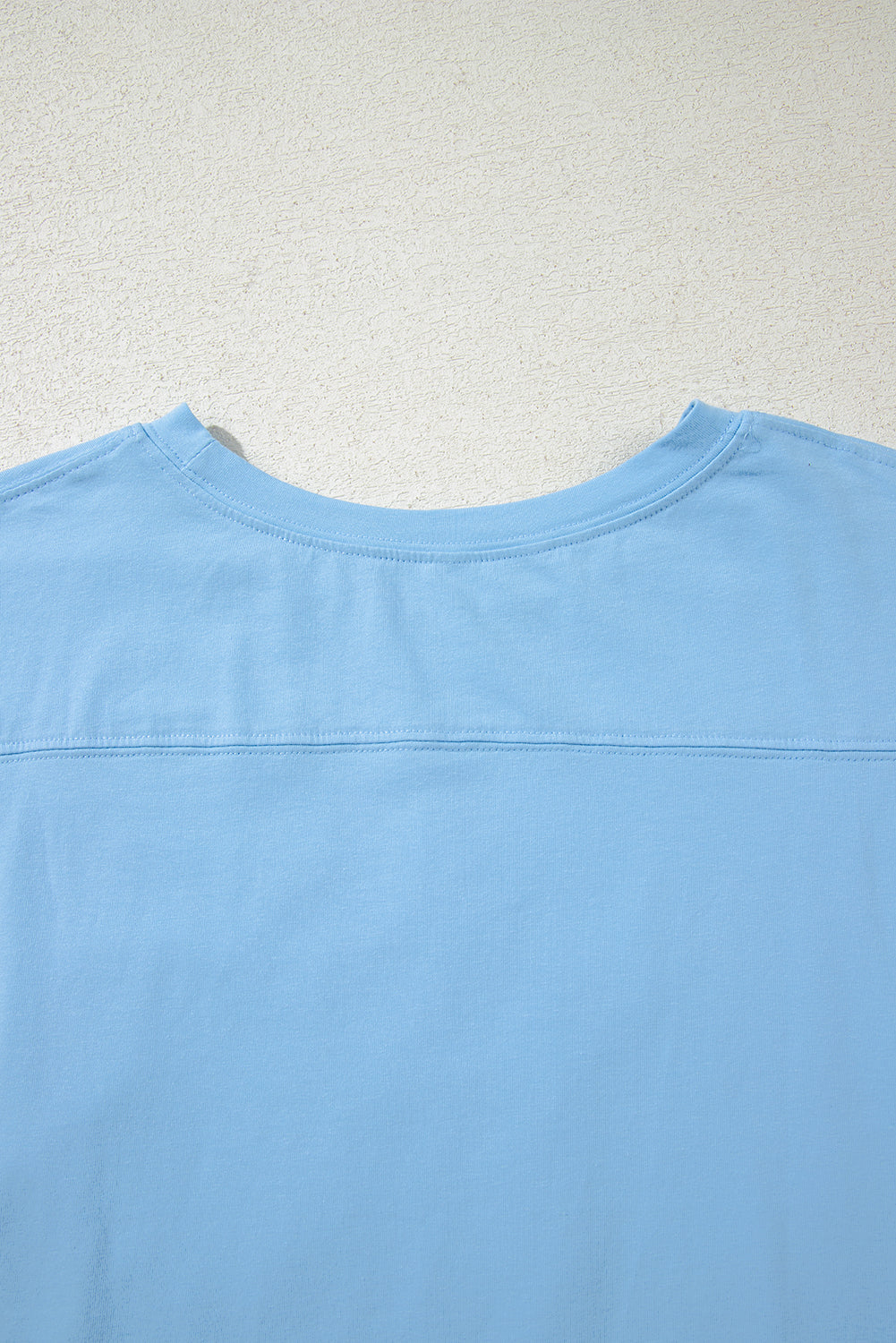 Frayed Denim Star Patched Oversize Shirt