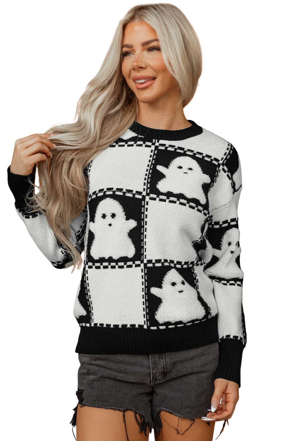 Halloween Ghost Sweater
