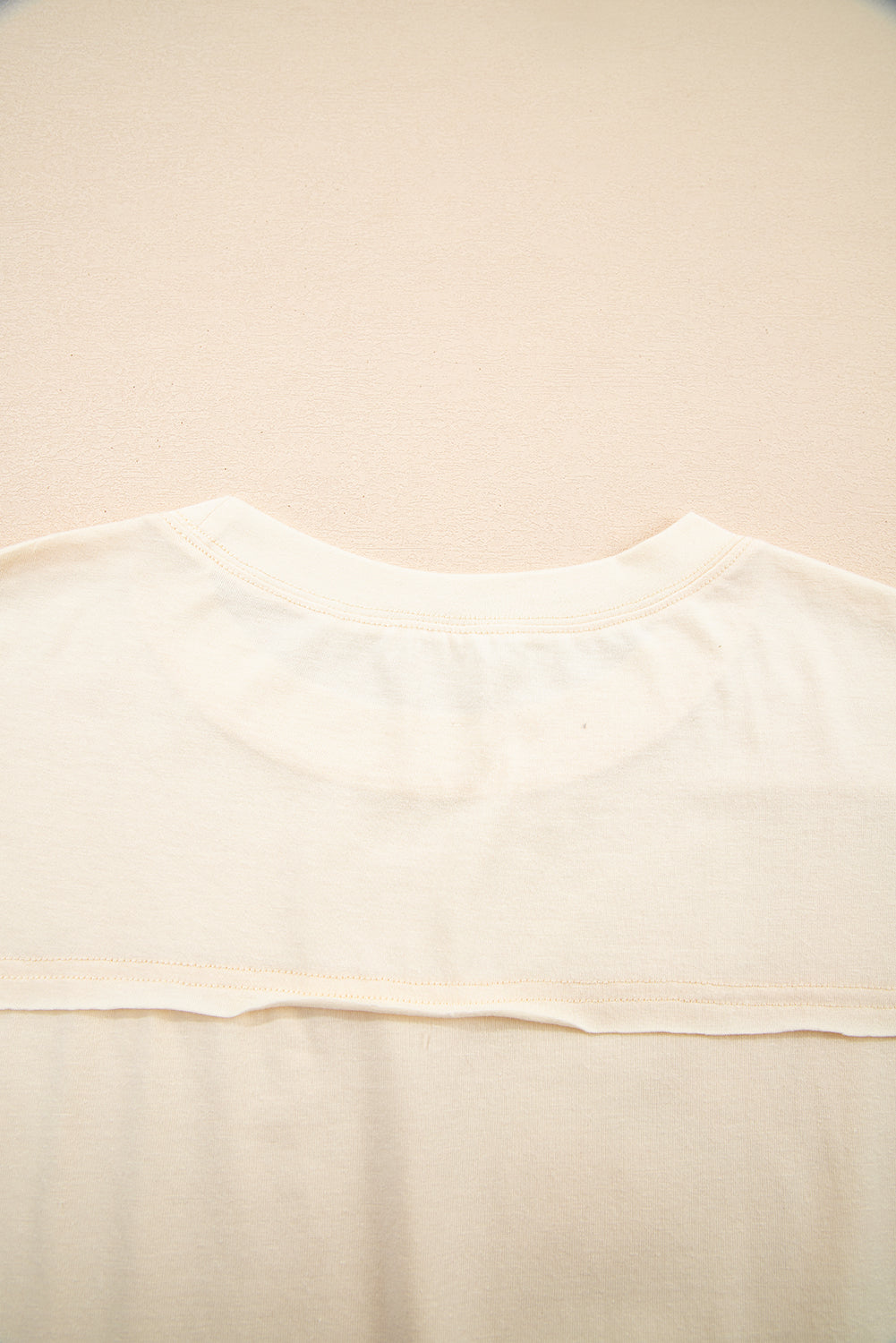Apricot Flower Tee