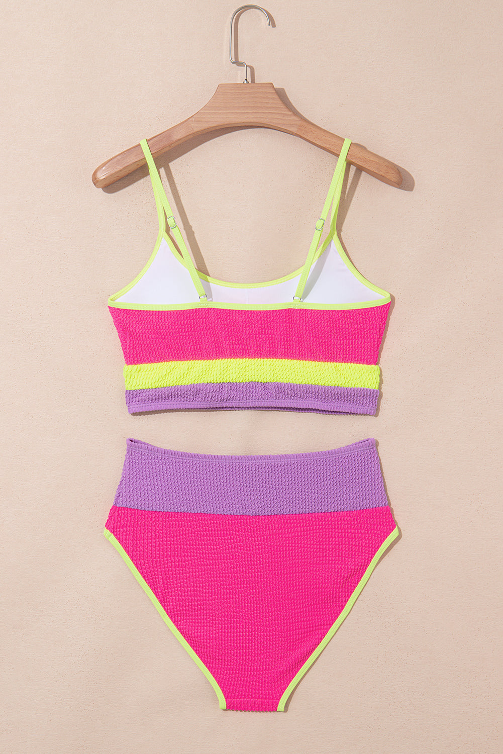 Rose Red Bikini Set