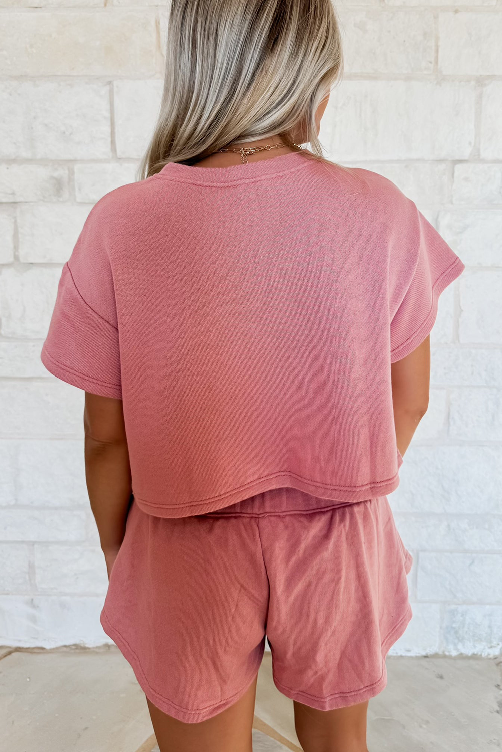 Blossom Cropped Tee & Skort Set
