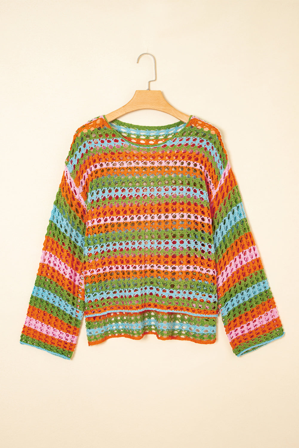Carrot Multi Stripe Top