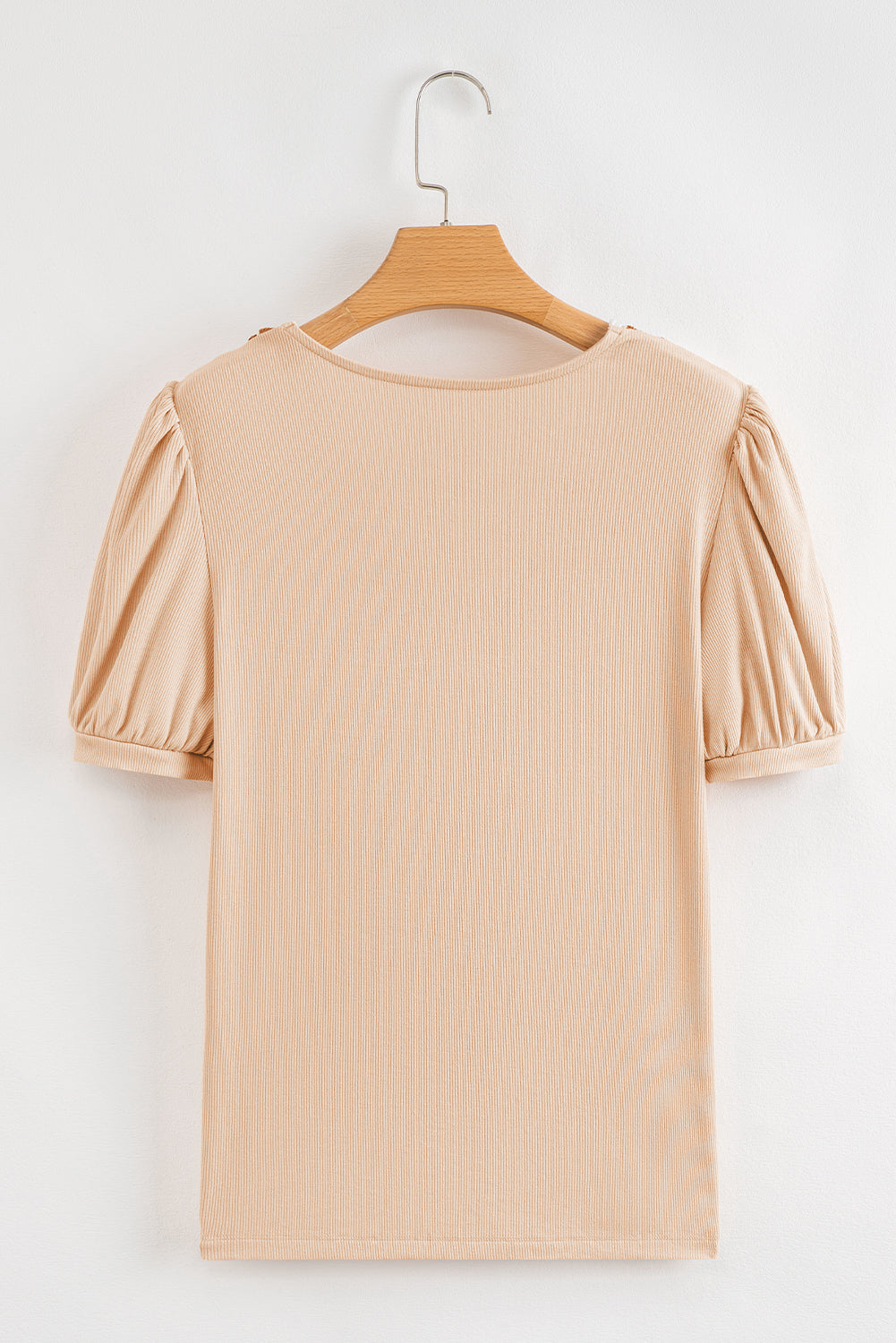 Pale Chestnut Crochet Blouse