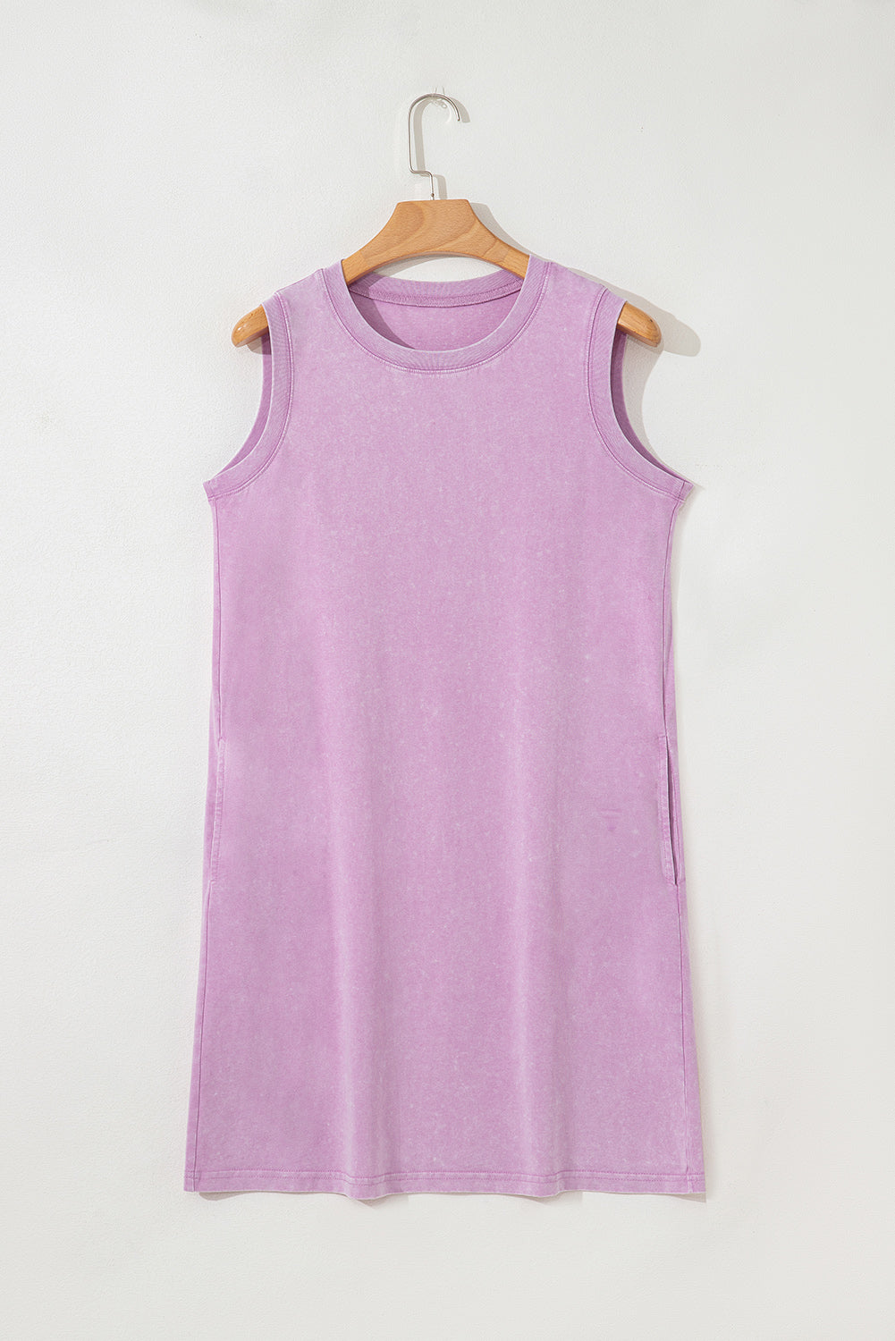 Mineral Wash Tank Mini Dress