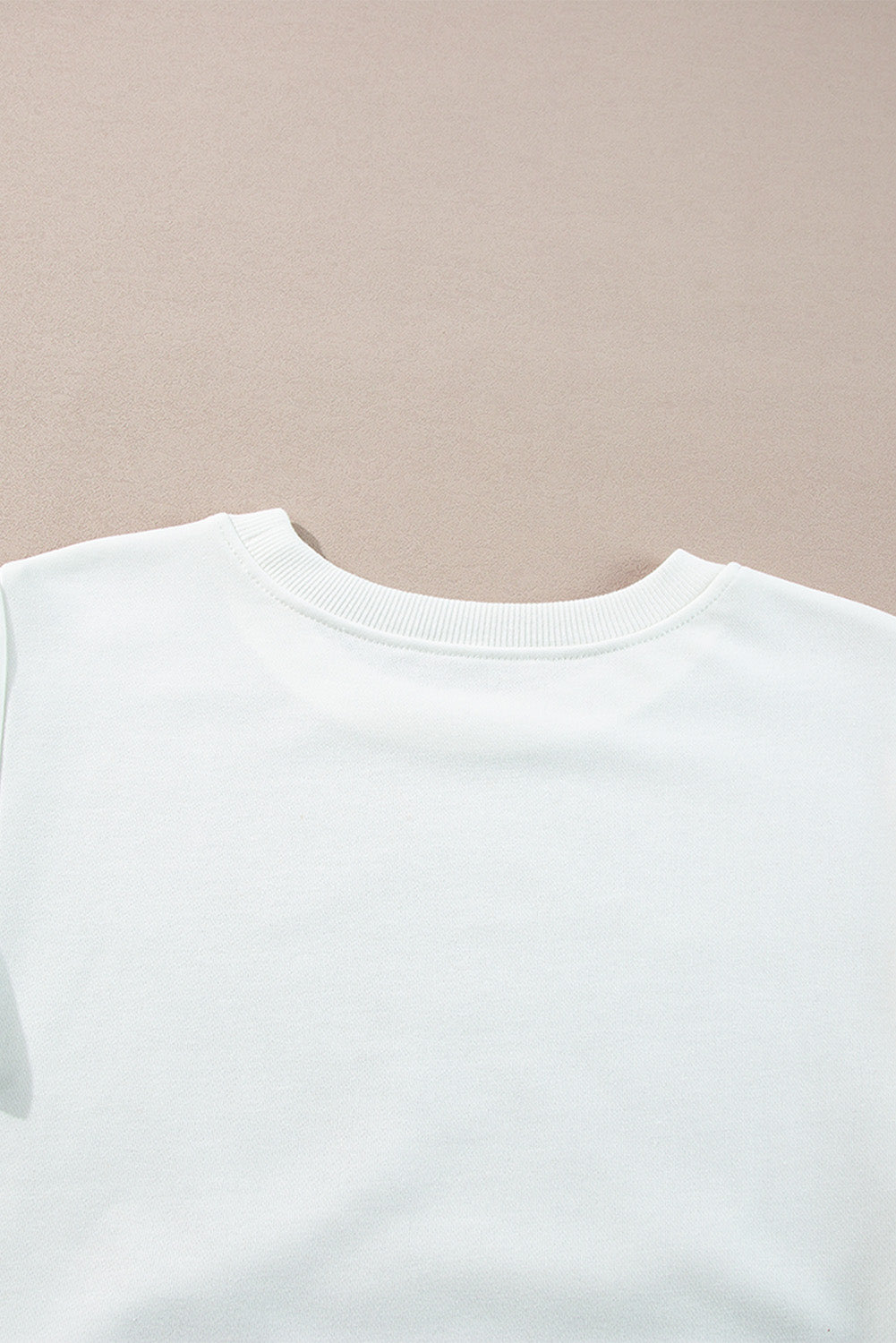 White French Terry Top