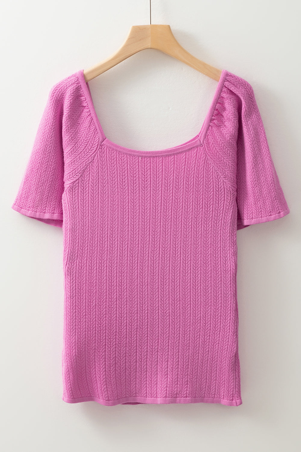 Purple Pink Knitted Top