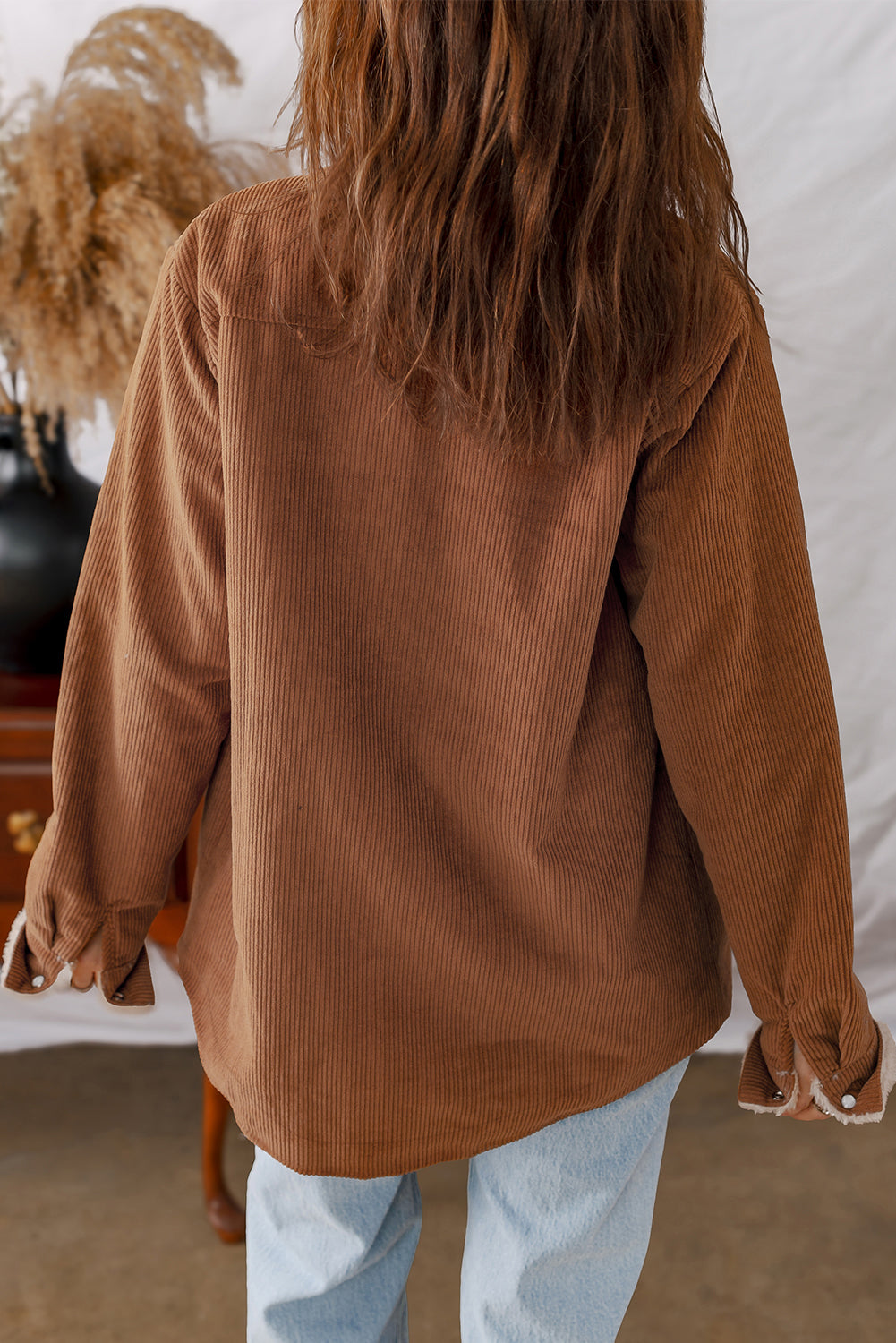 Fleece Lined Corduroy Jacket
