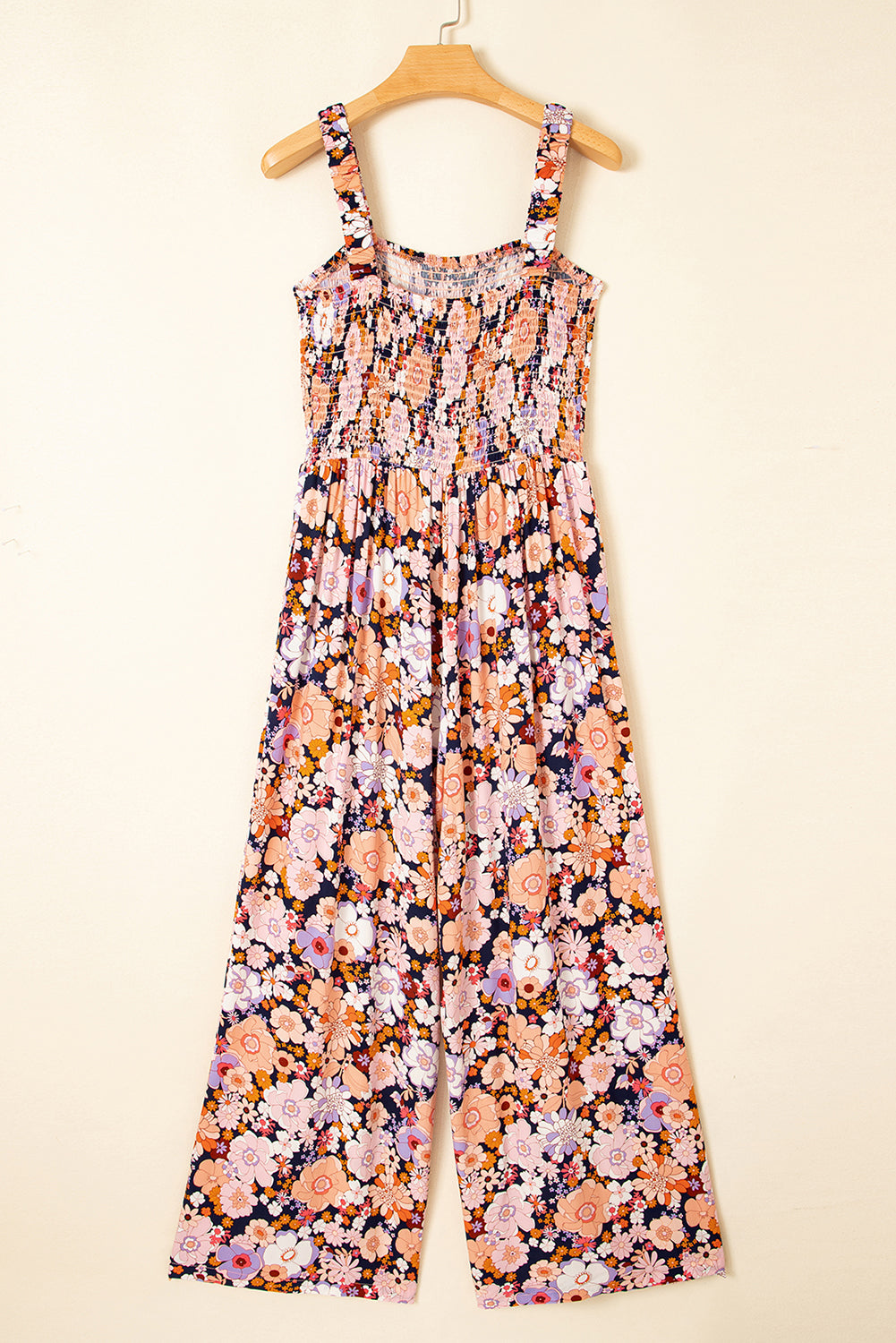 Black Floral Jumpsuit