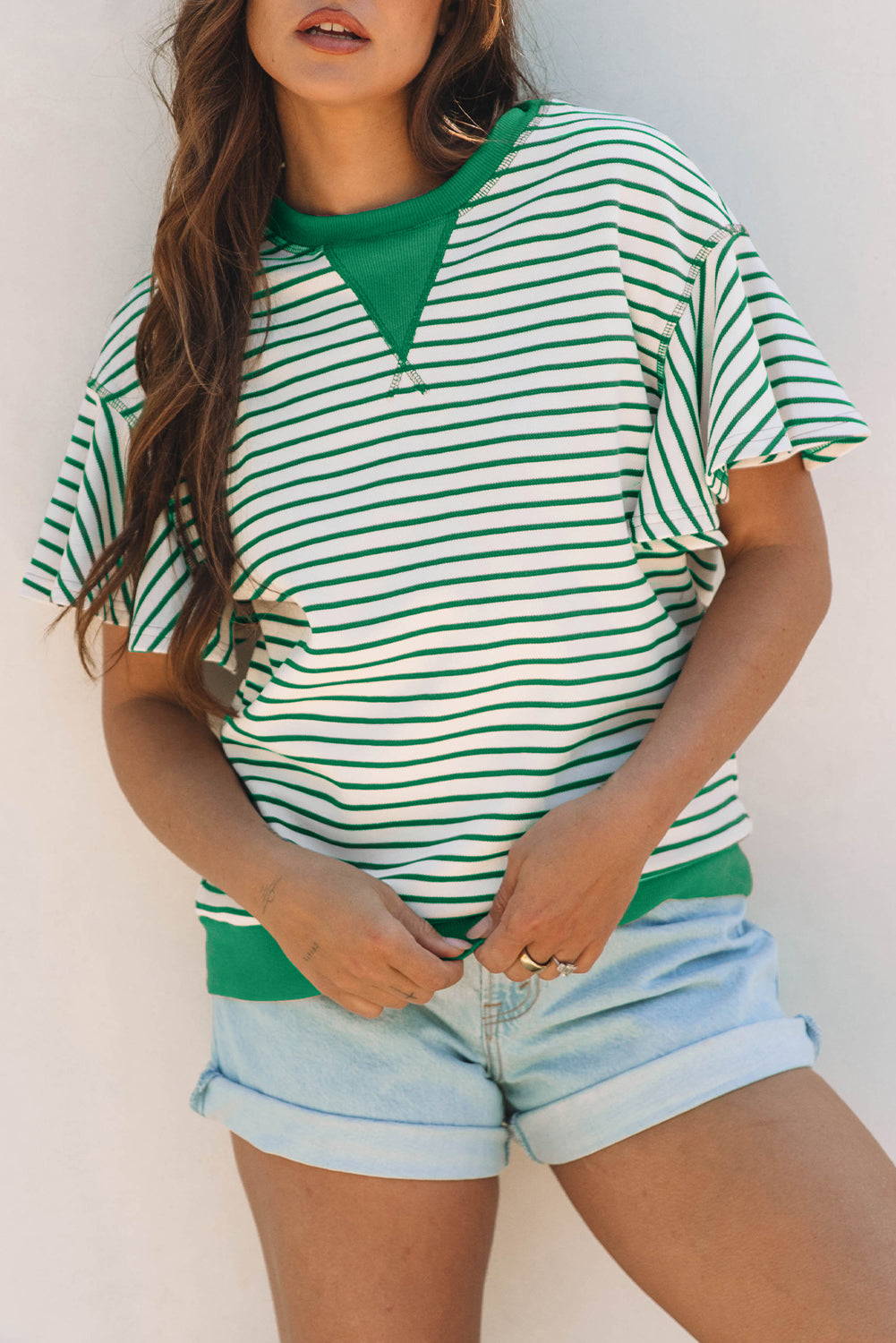 Bright Green Top