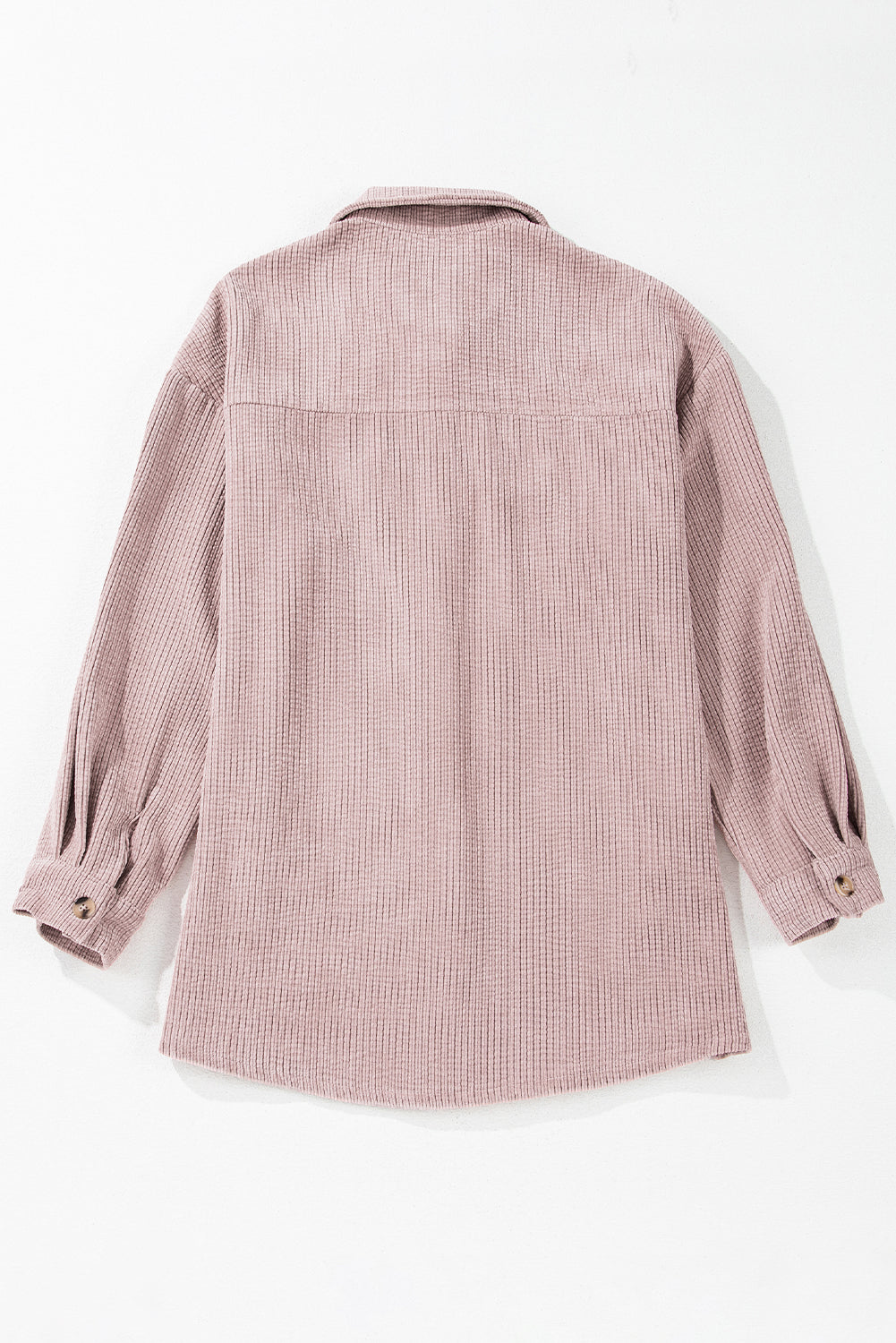 Light Pink Corduroy Shacket