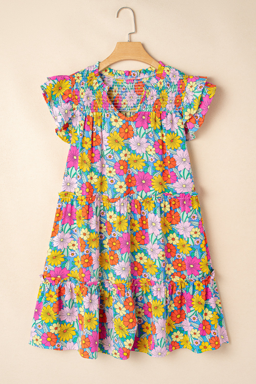 Sky Blue Mini Dress