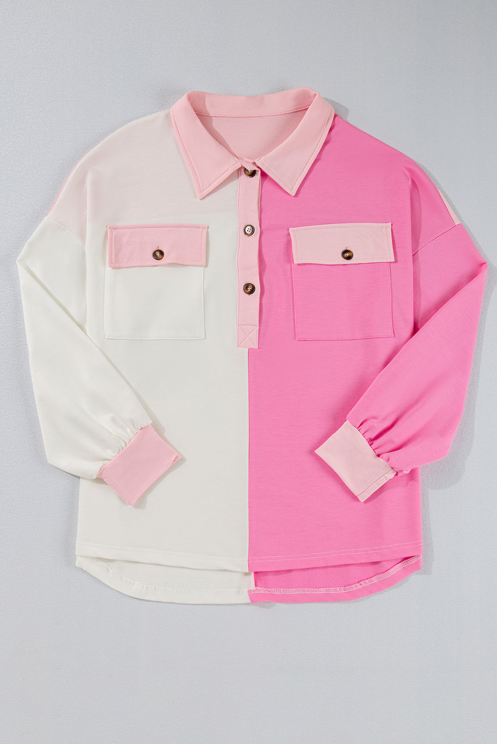 Bonbon Color Block Sweatshirt
