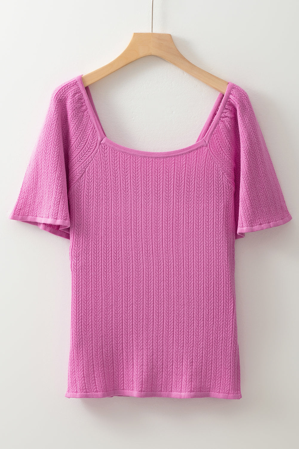 Purple Pink Knitted Top