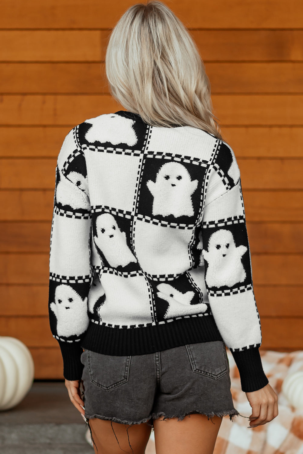 Halloween Ghost Sweater