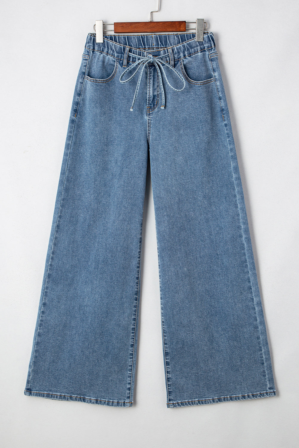 Dusk Blue Medium Wash Denim Pants