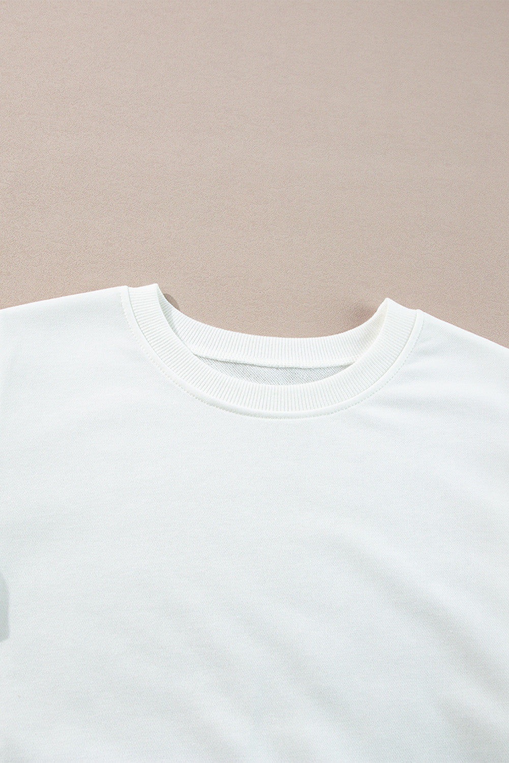 White French Terry Top