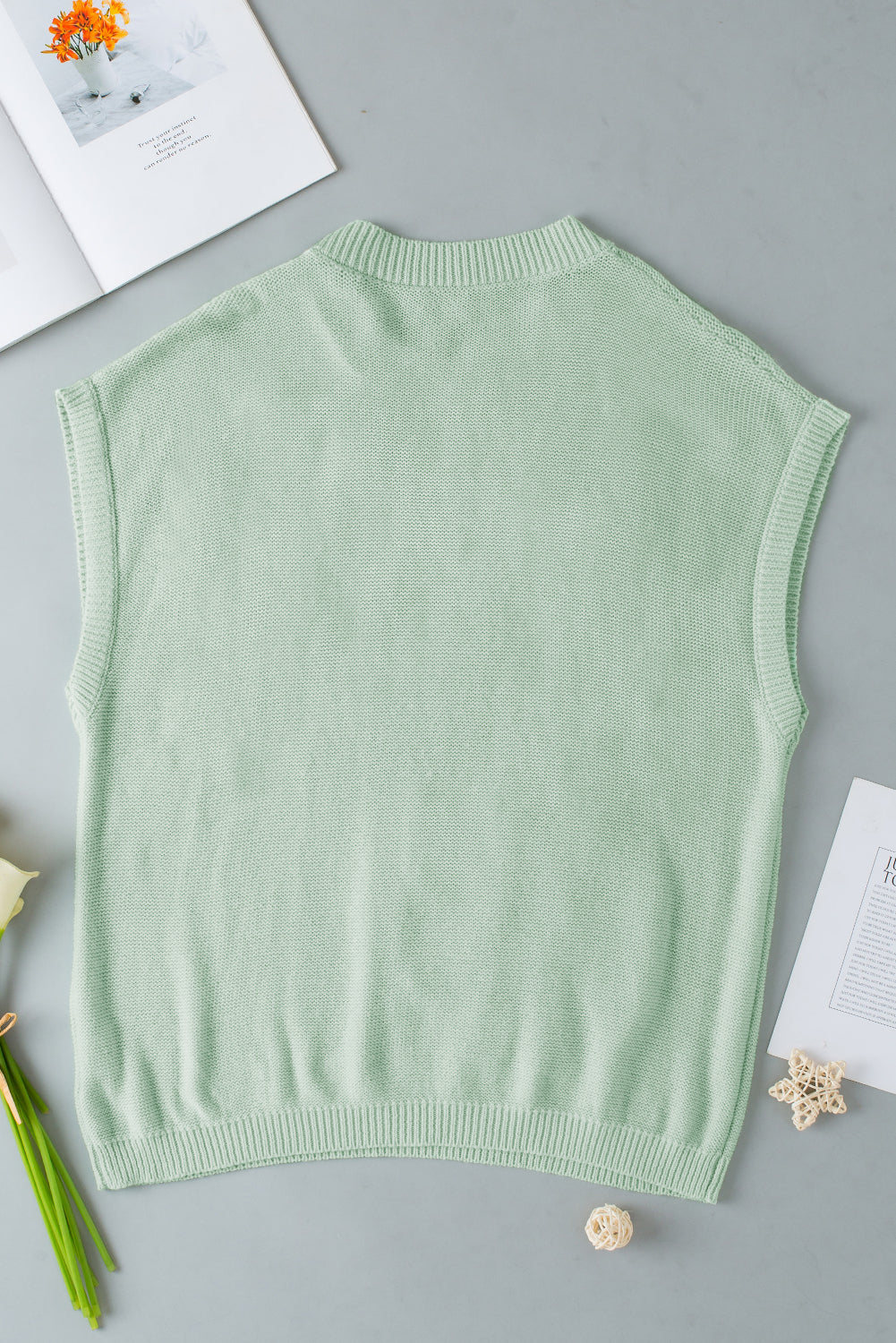 Jade Multi Crochet Flower Top
