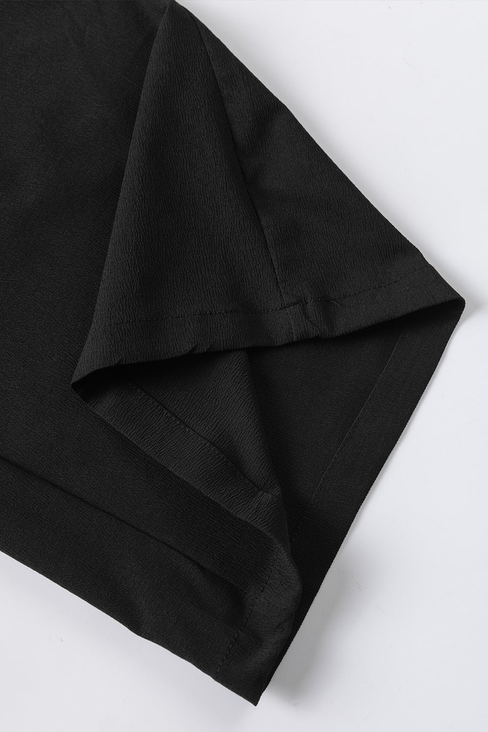 Black High Waisted Wide Leg Flowy Pants