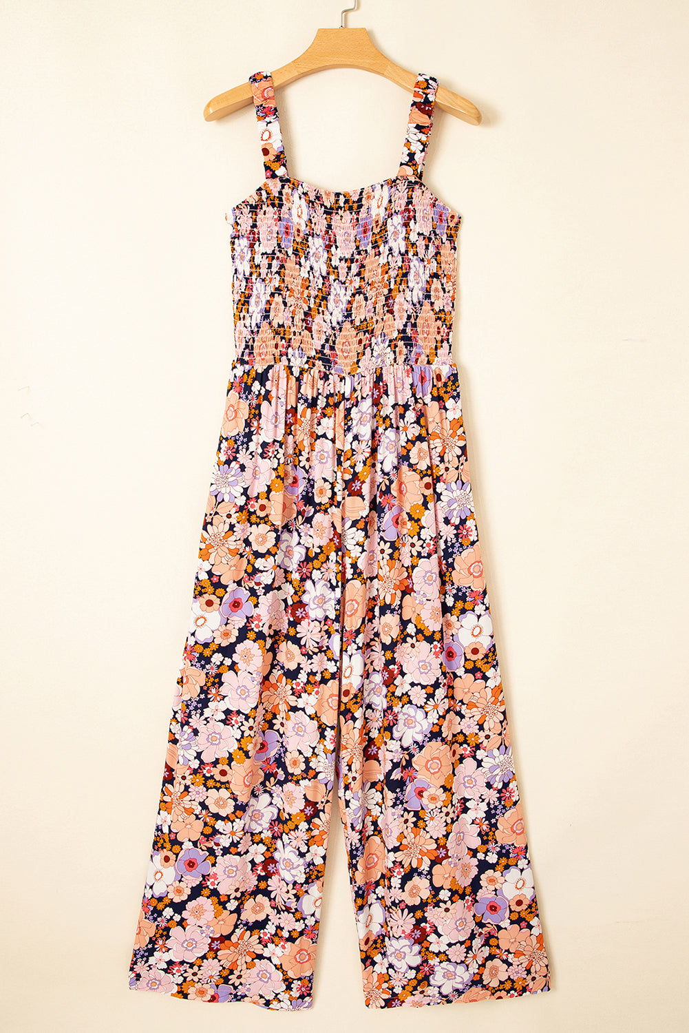 Black Floral Jumpsuit
