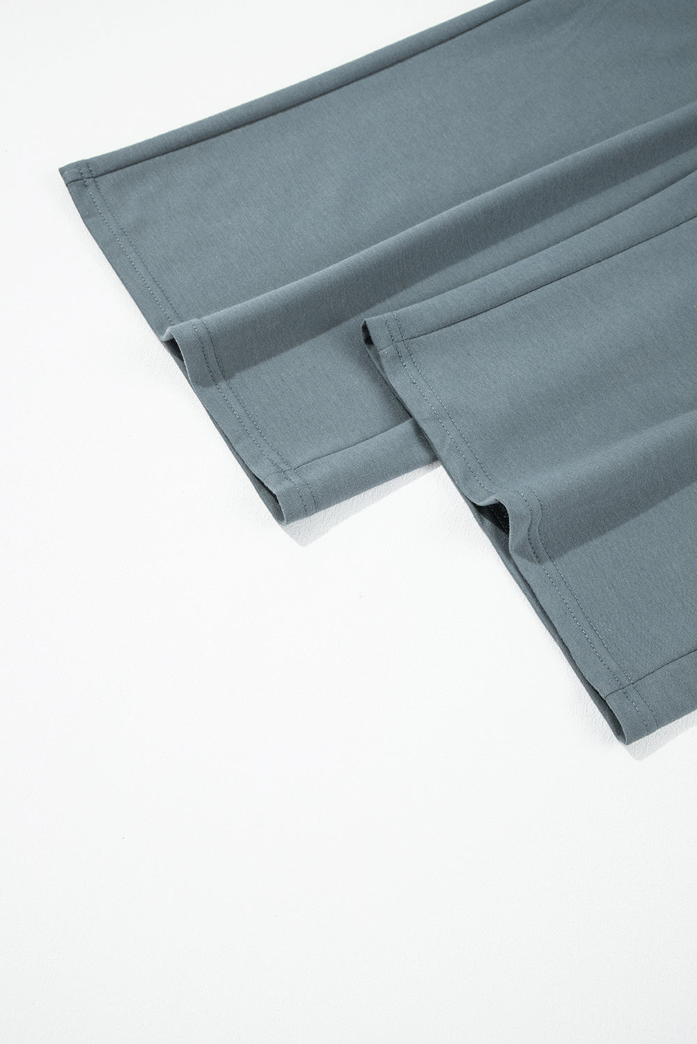 Blue Wide Leg Pocketed Jumpsuit