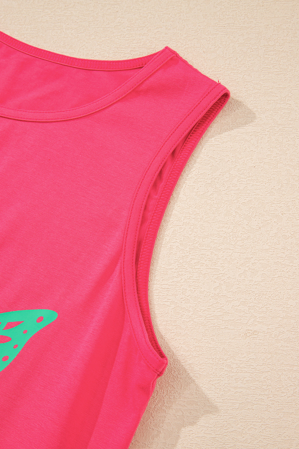 Sachet Pink Butterfly Tank Top