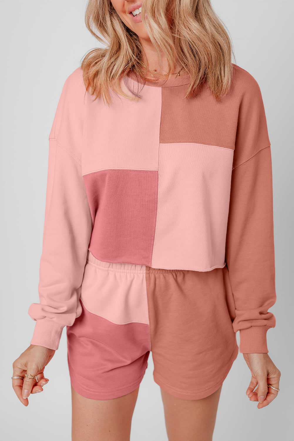 Peach Blossom Colorblock Set