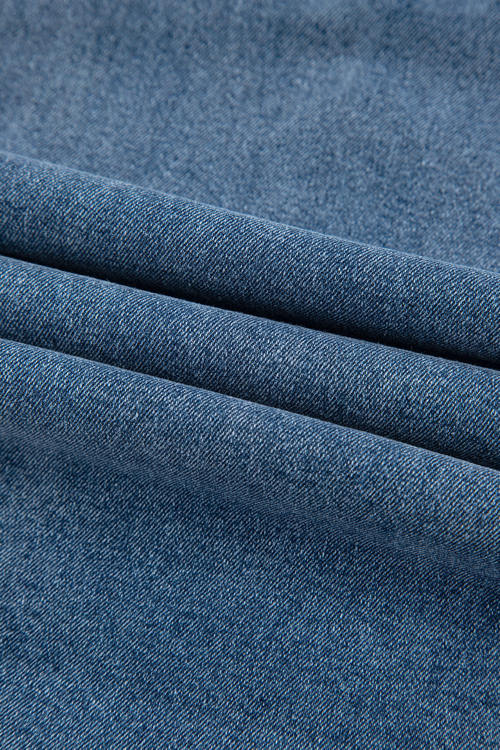 Blue Star Patchwork Wide Leg Jeans