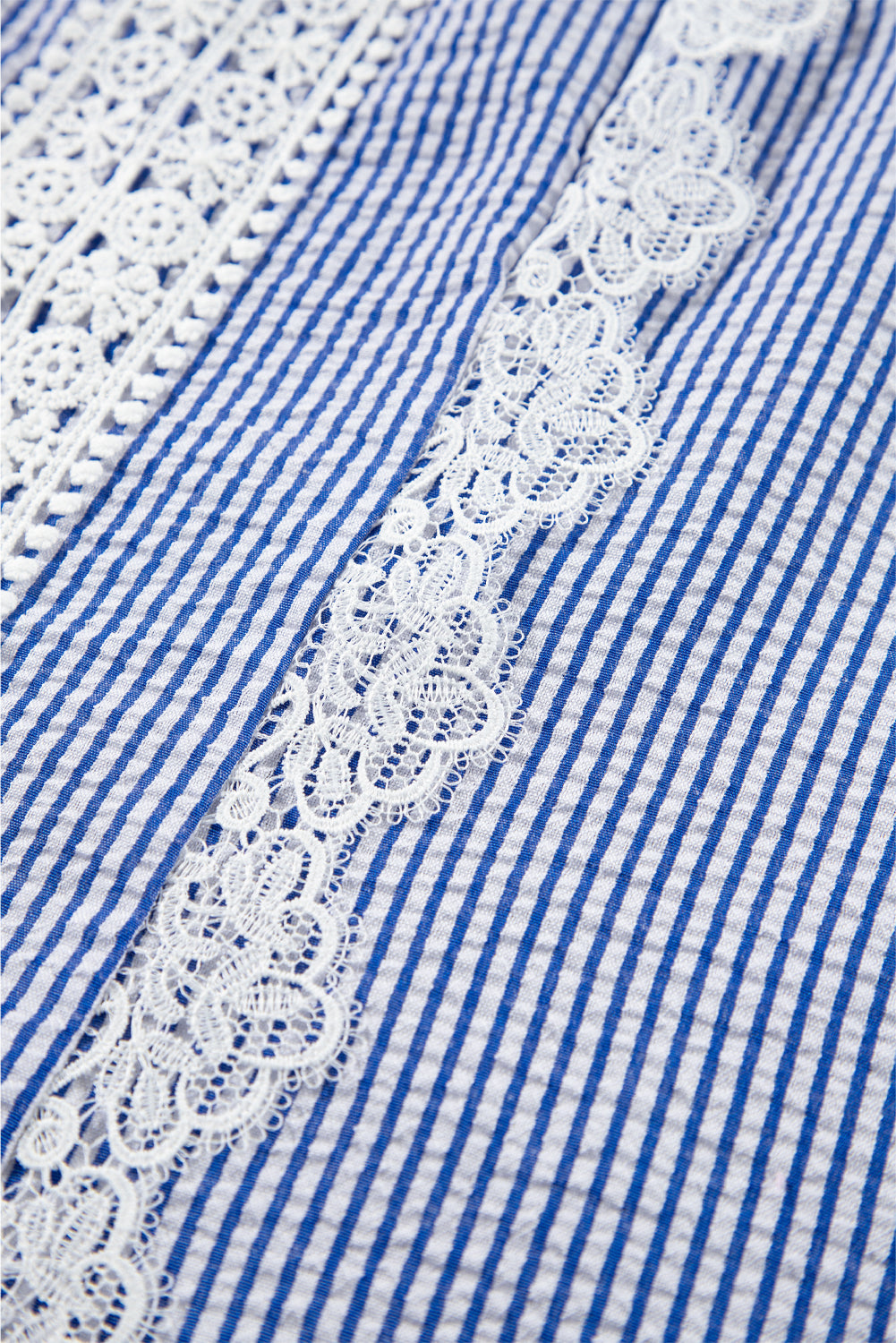 Sky Blue Stripe Top