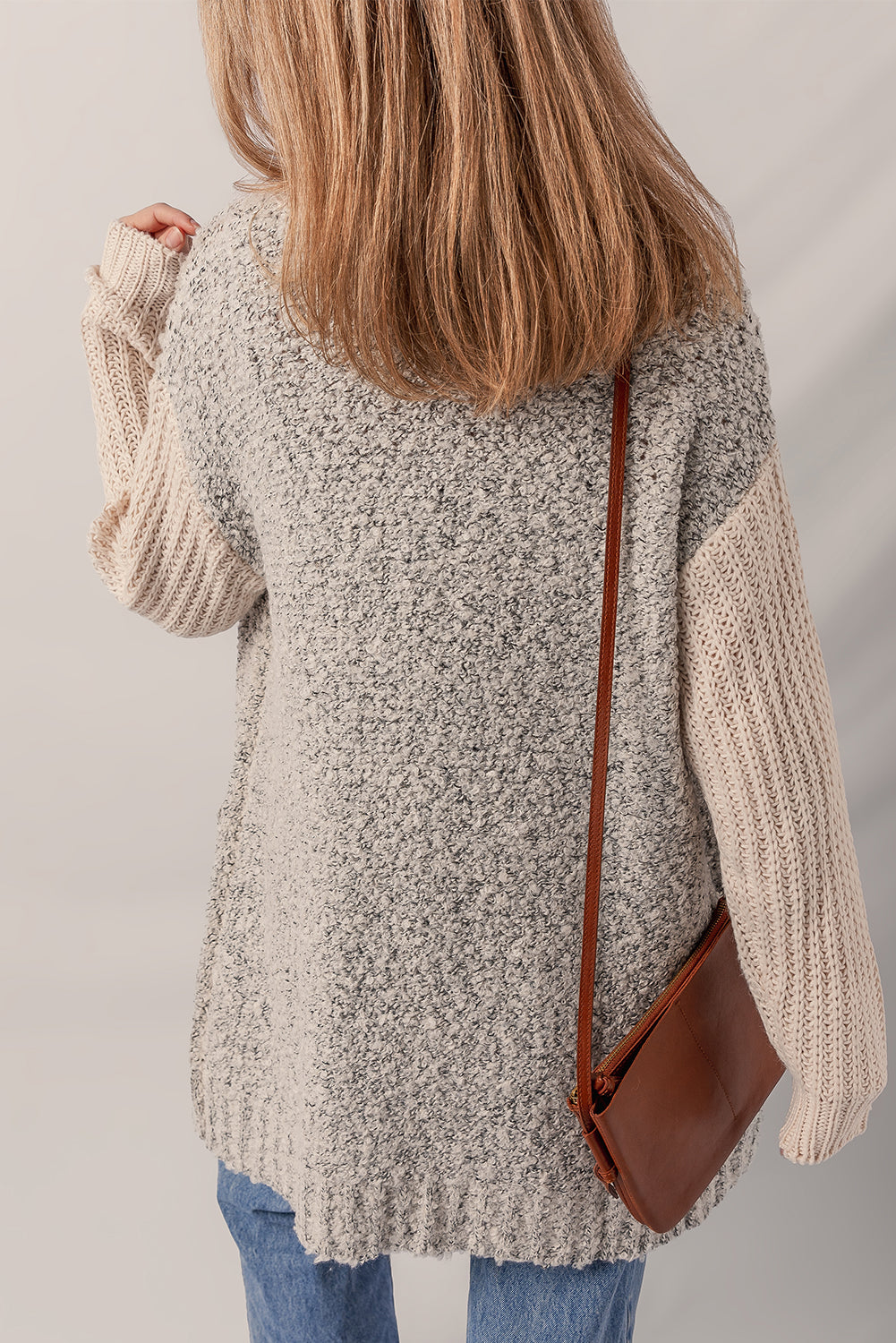 Color Block Cardigan