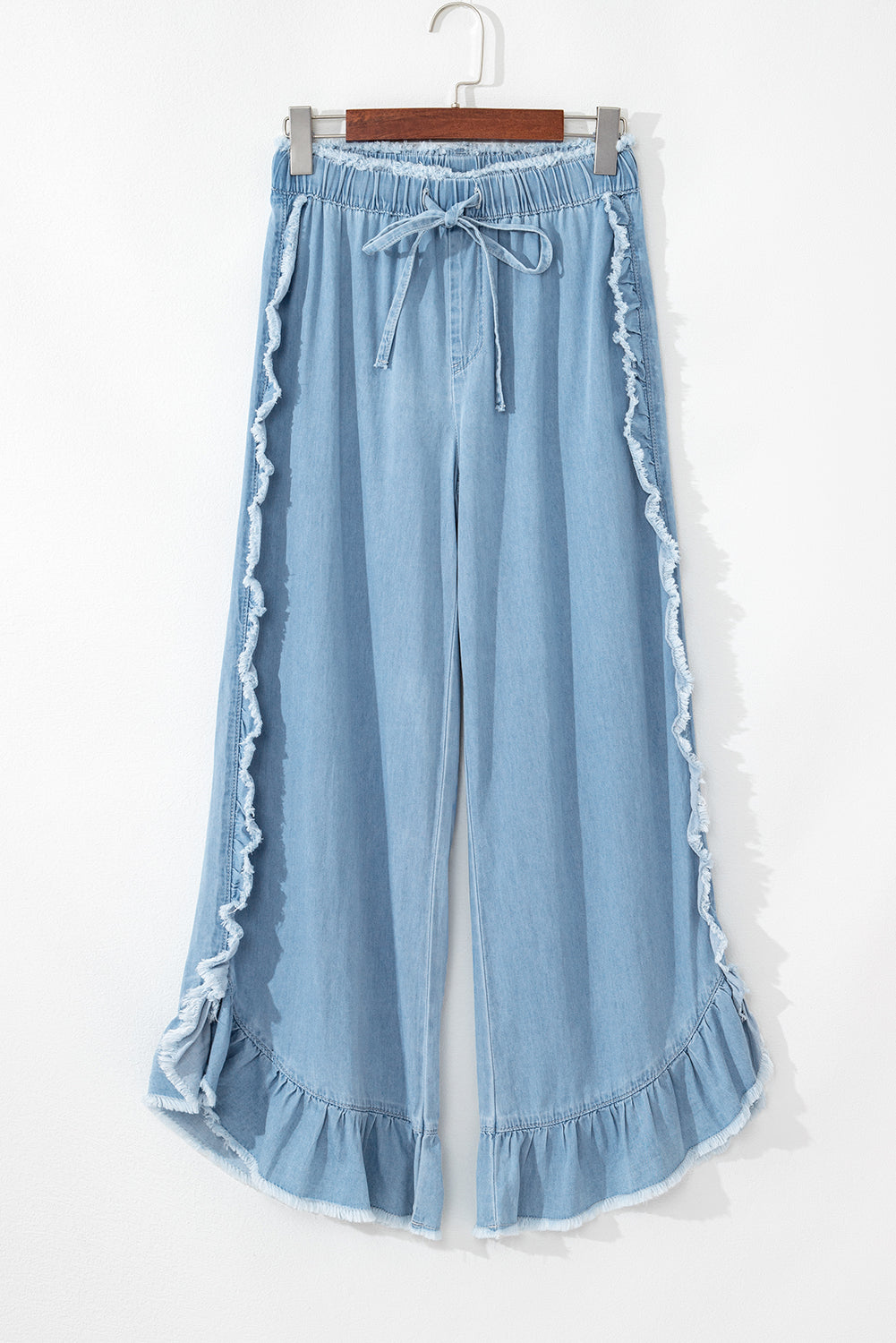 Light Wash Wide Leg Jeans