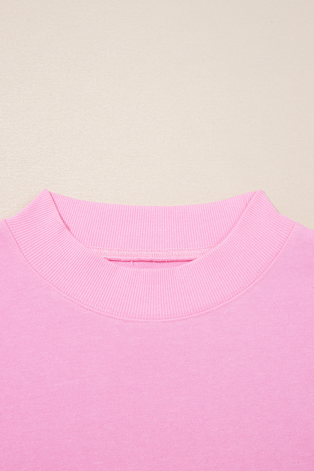 Pink Tiered Ruffle Pullover