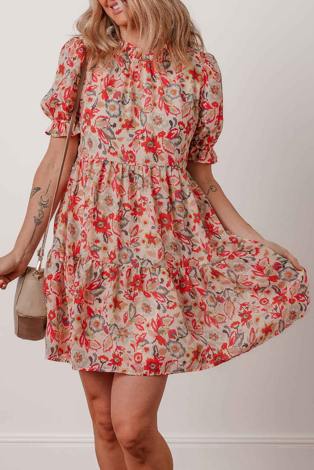 Multicolour Floral Dress