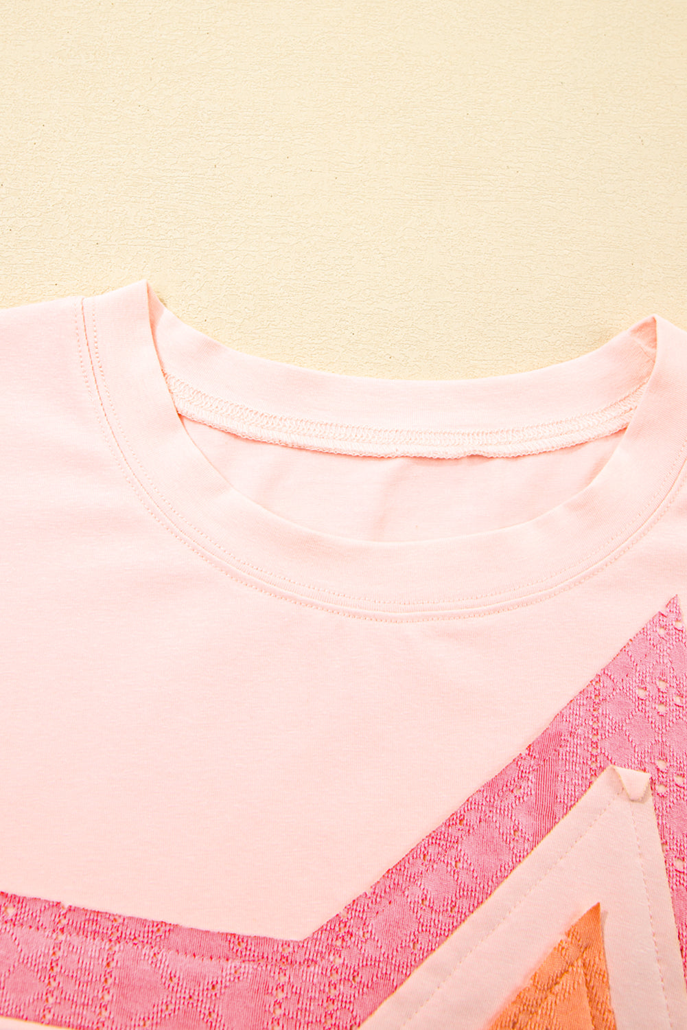 Light Pink Lace Star Shirt