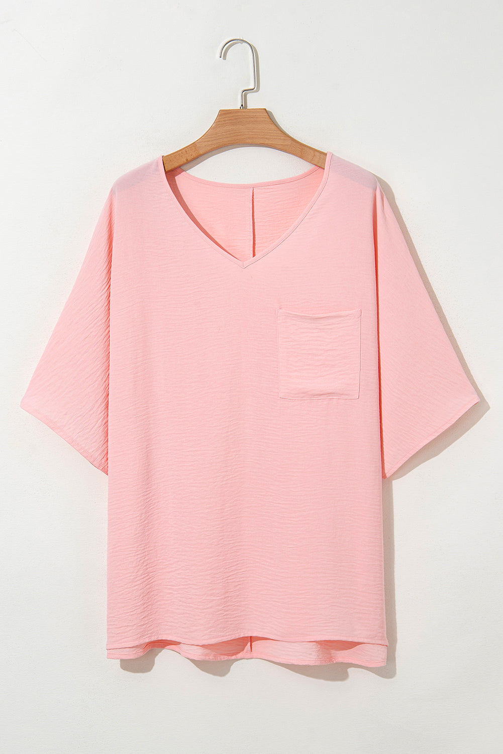 Pink Textured Shirt