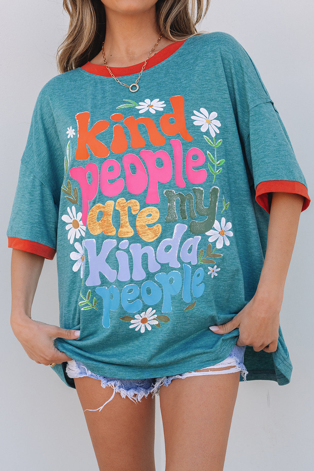 Kind People are My Kind People Oversized Tee