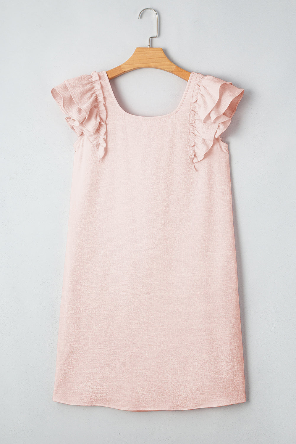 Light Pink Bow Back Mini Dress