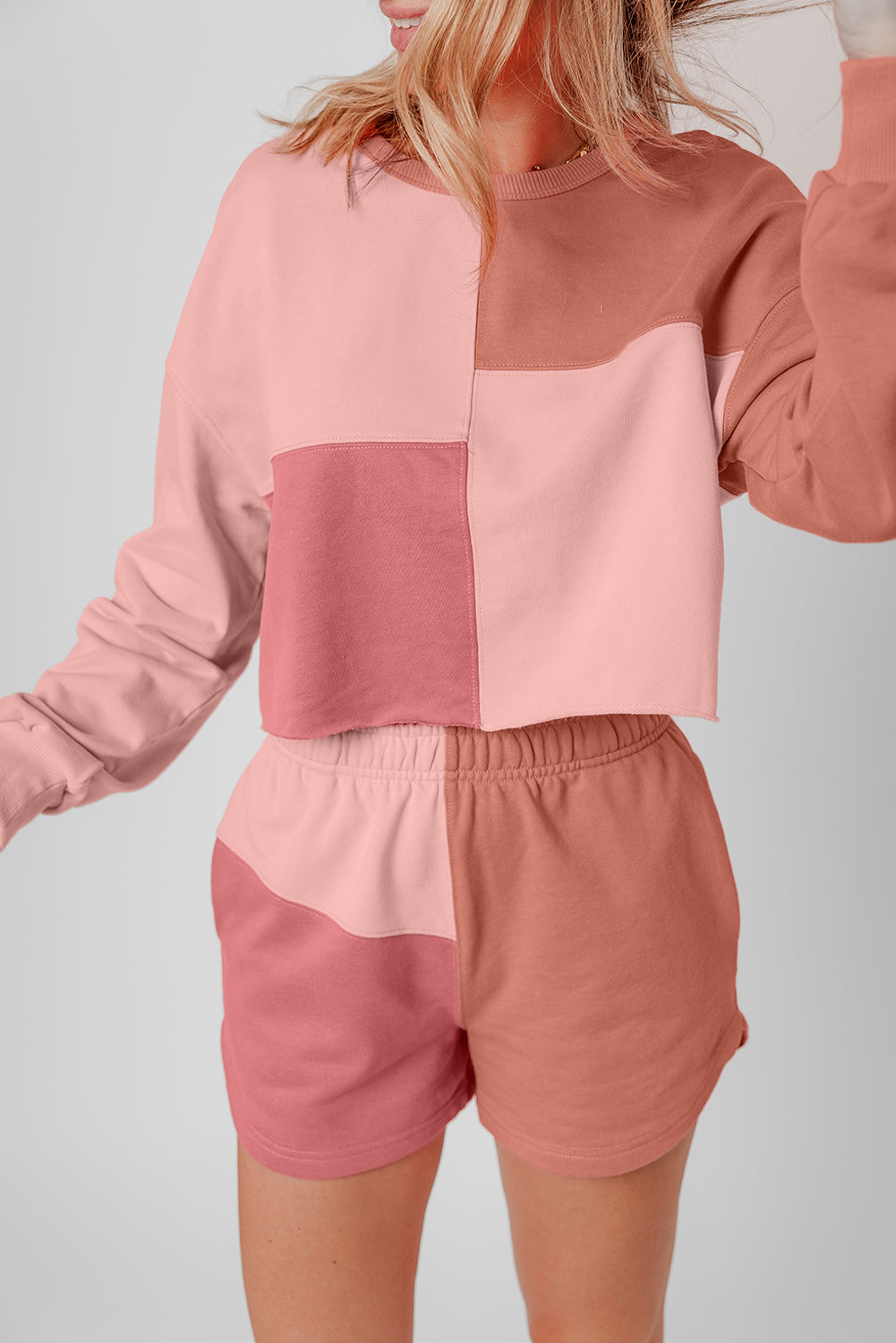 Peach Blossom Colorblock Set