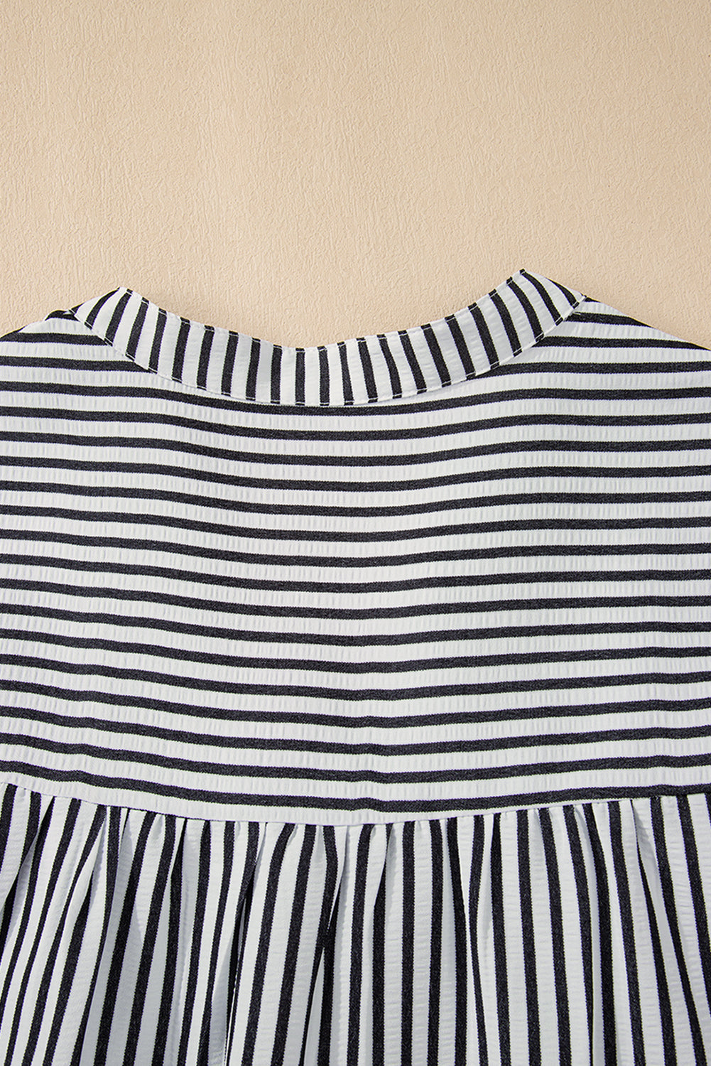 Black Stripe Mini Dress