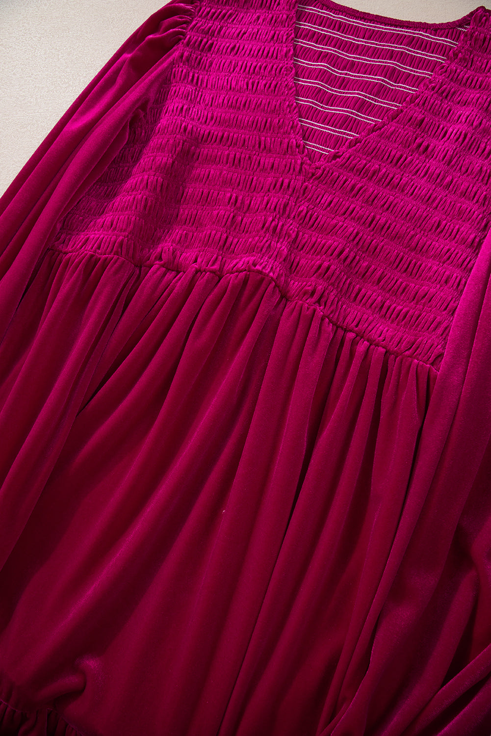 Rose Red Velvet Maxi Dress