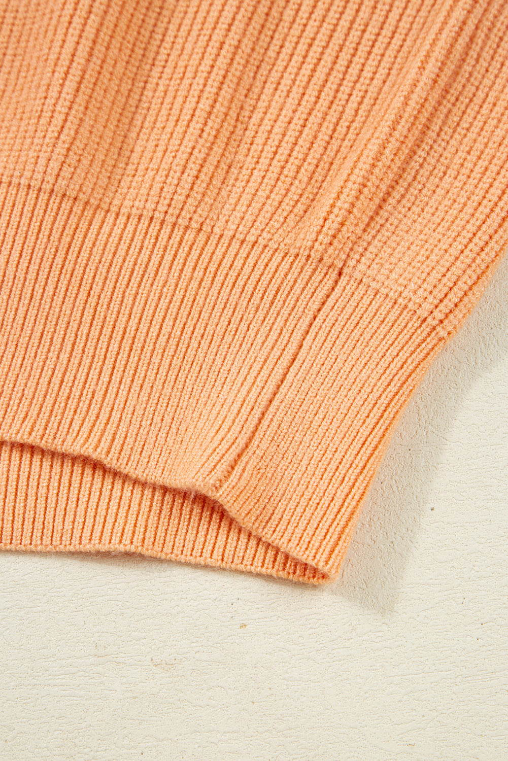 Orange Stripe Oversize Sweater