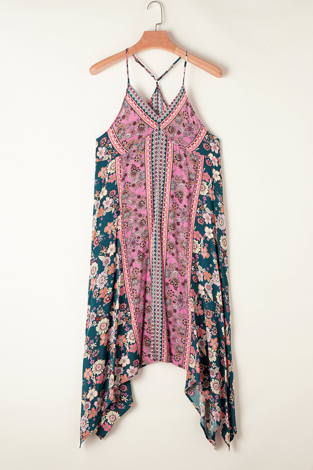 Pink Bohemian Long Sundress