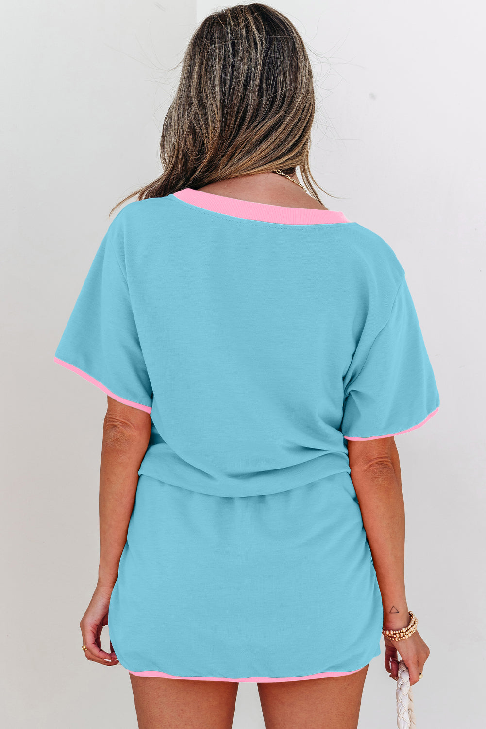 Turquoise Colorblock Set