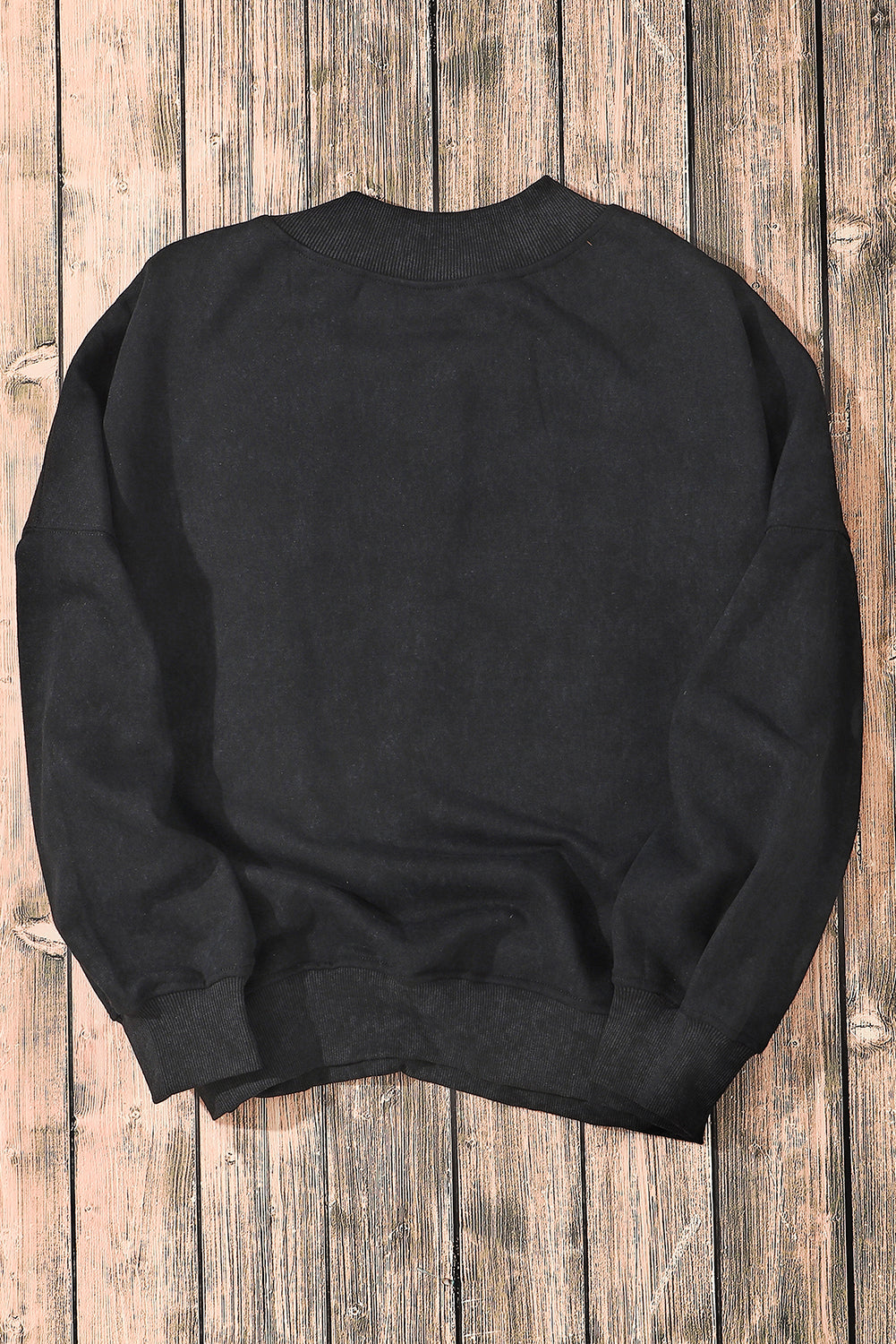 Black Pullover Sweatshirt