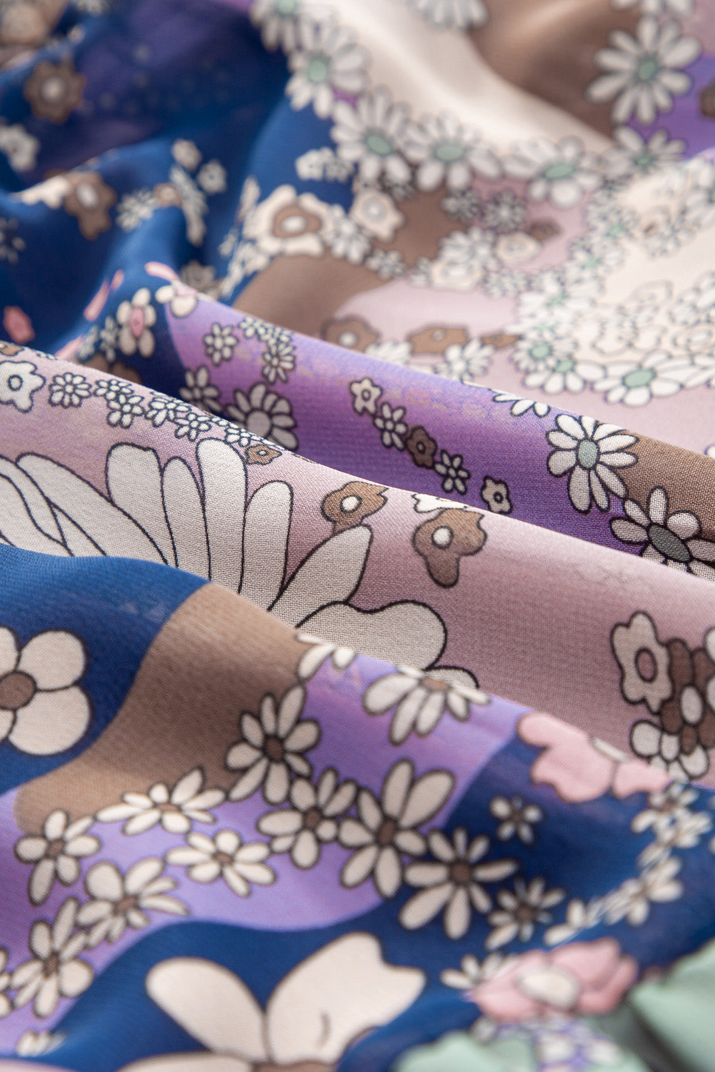Purple Vintage Daisy Dress