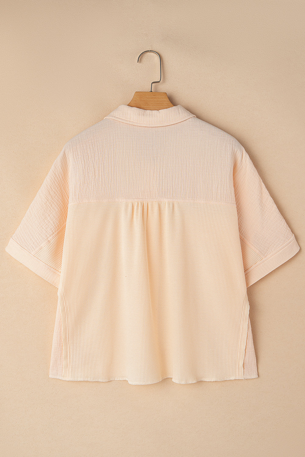 Beige Waffle Shirt
