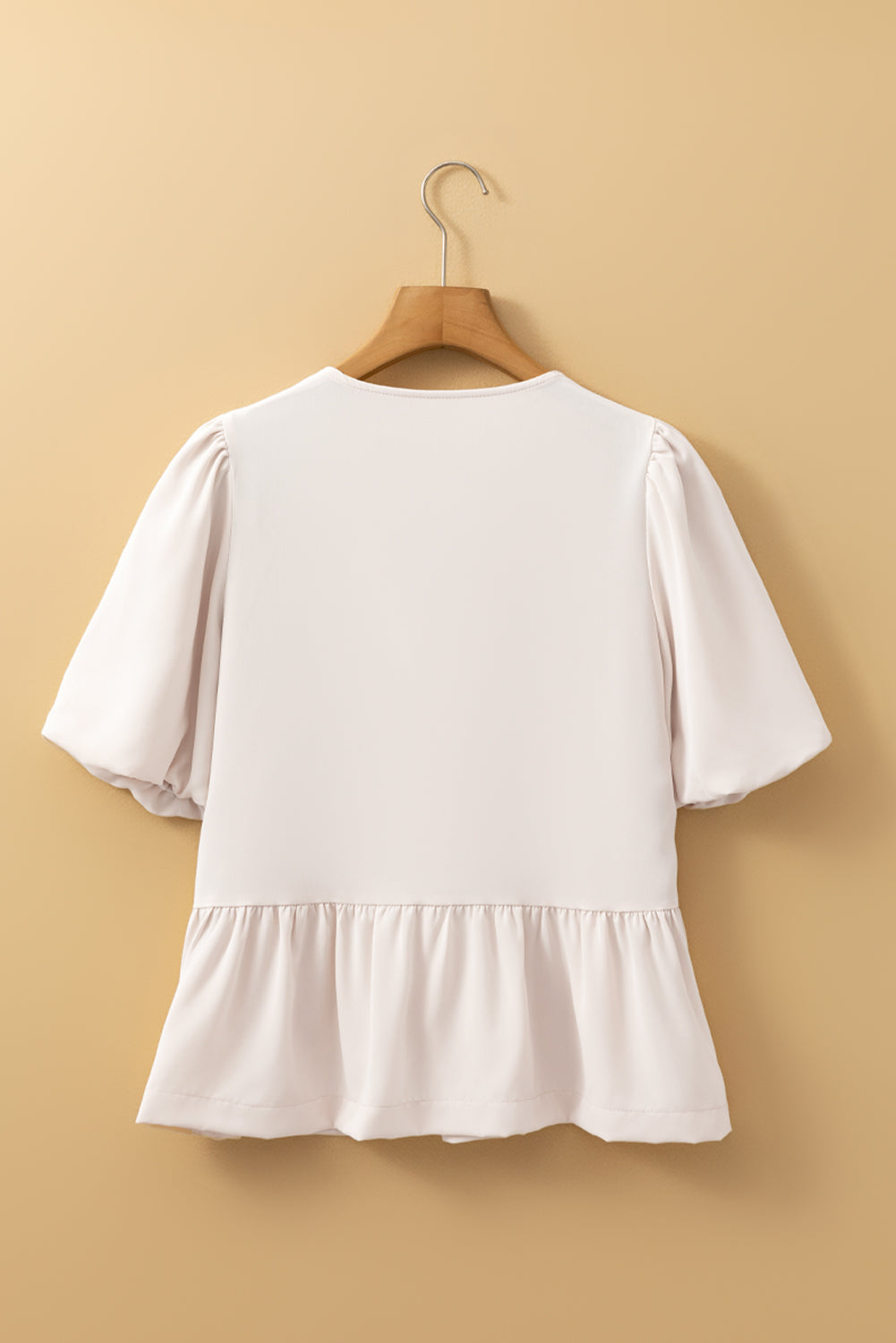White Bow Blouse