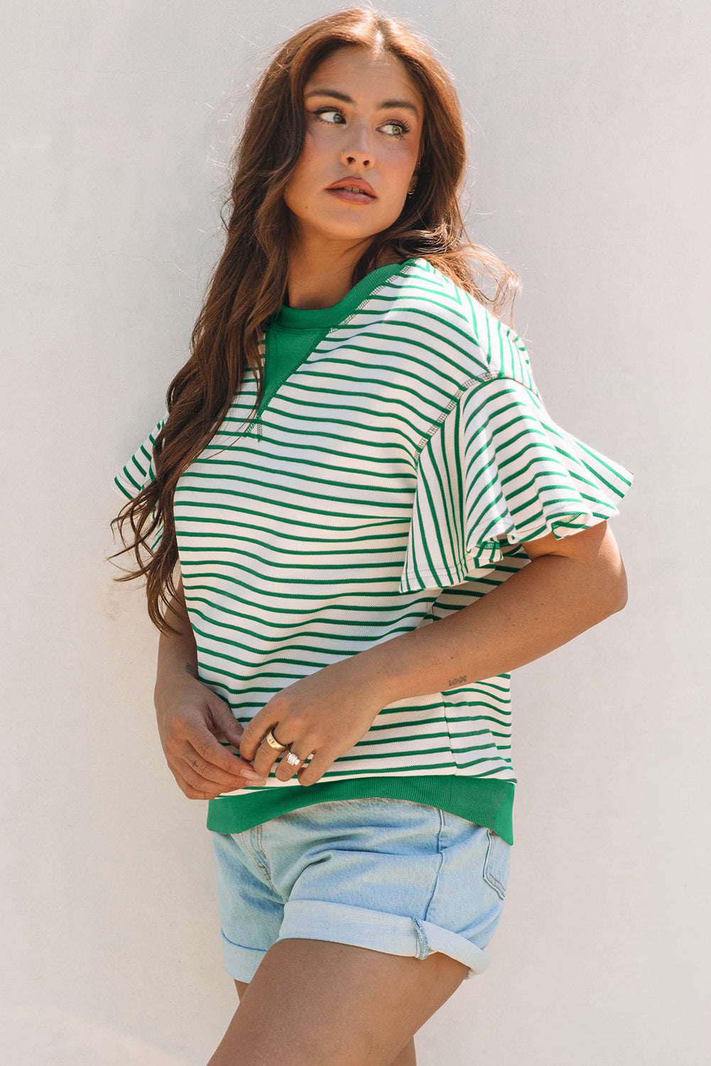 Bright Green Top