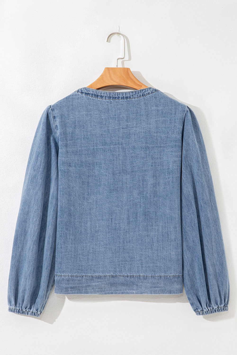 Blue Denim Top