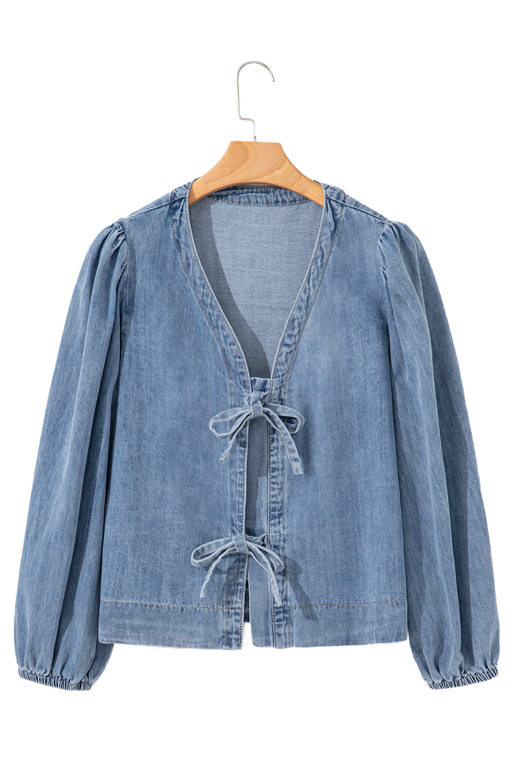 Blue Denim Top